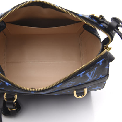 Louis Vuitton Colored Monogram Speedy Amazon PM Blue Black 5 of 9