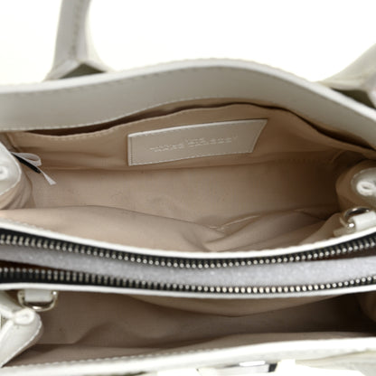 Marc Jacobs Saffiano Little Big Shot Tote White 6 of 10