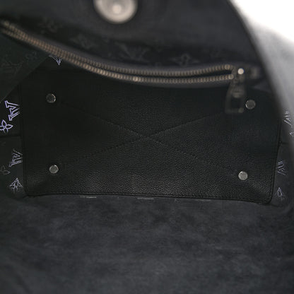 Louis Vuitton Mahina Carmel Hobo Black 5 of 9