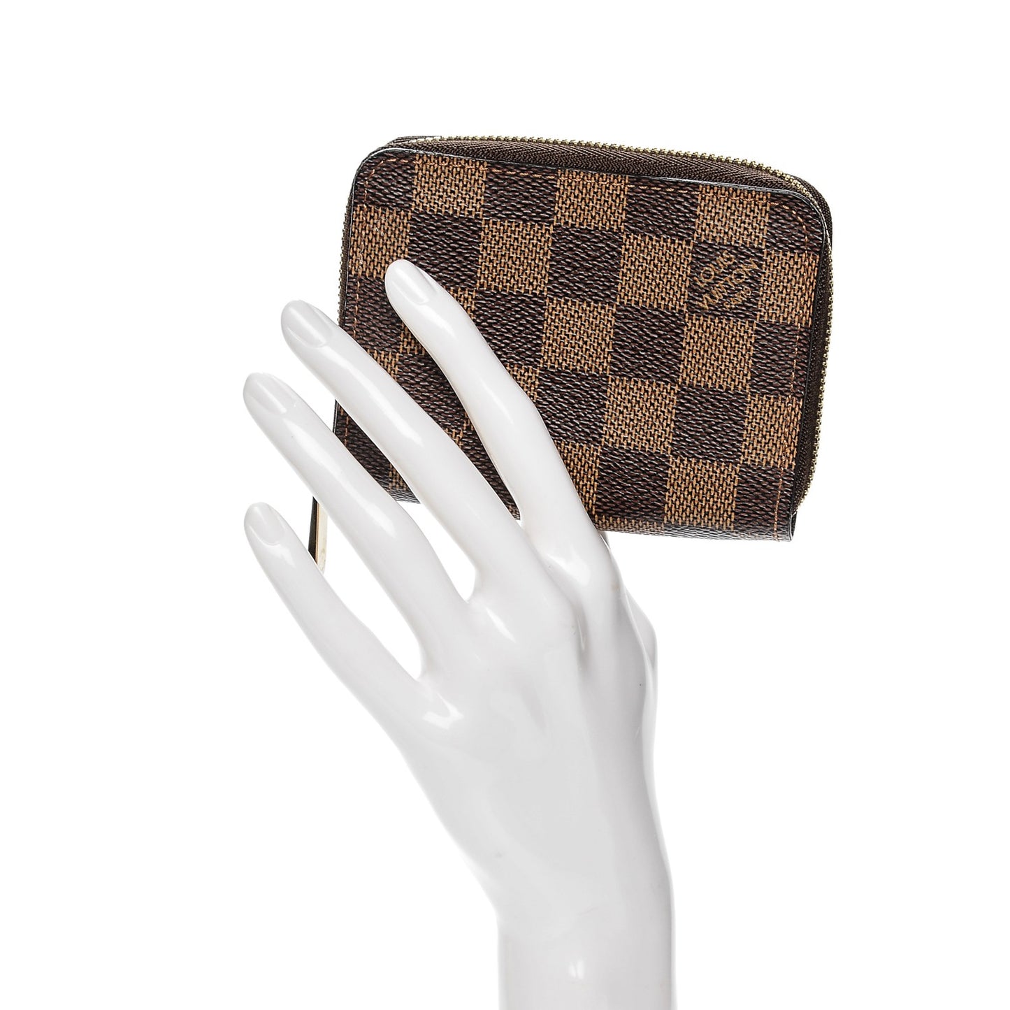 Damier Ebene Zippy Coin Purse