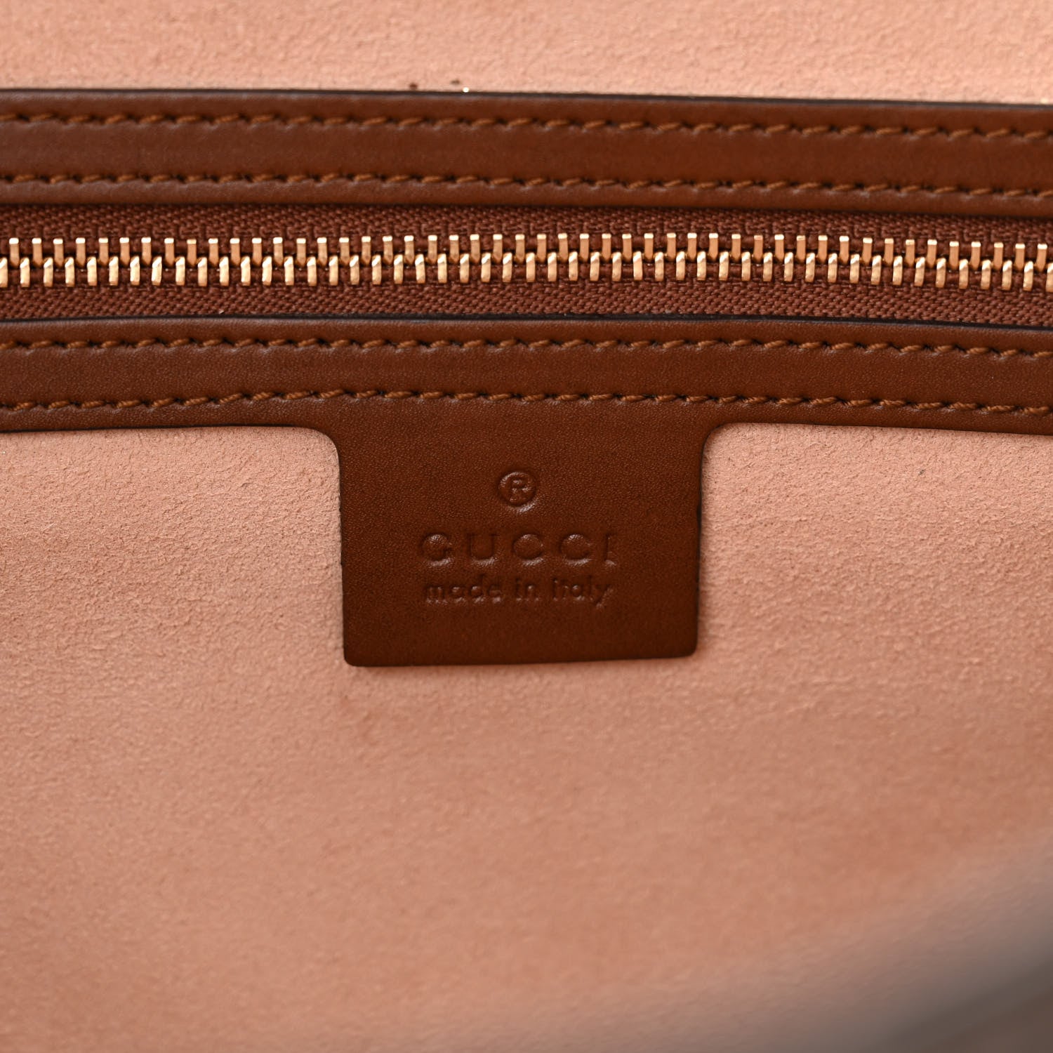 Gucci Soft GG Supreme Monogram Small Crossbody Tote Beige Cuir 6 of 9