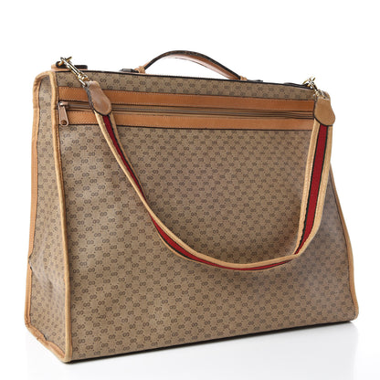 Gucci Coated Canvas Monogram Travel Bag 3 of 22