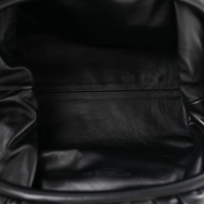 Bottega Veneta Smooth Butter Calf The Pouch Oversized Clutch Black 5 of 10