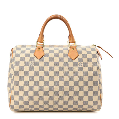 Louis Vuitton Damier Azur Speedy 30 1 of 10