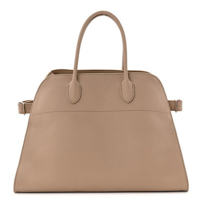 The Row Matte Grained Calfskin Soft Margaux Dark Taupe 1 of 9