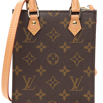 Louis Vuitton Monogram Petit Sac Plat 6 of 9
