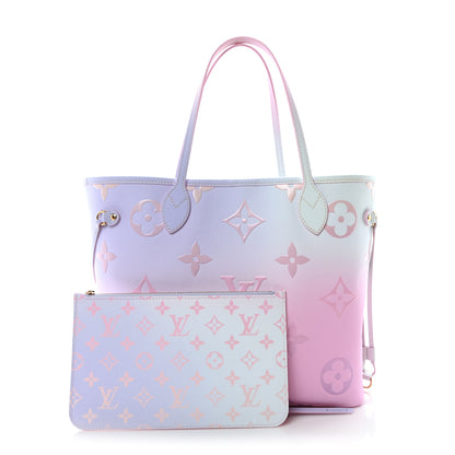 Louis Vuitton Monogram Giant Spring In The City Neverfull MM Sunrise Pastel 3 of 10
