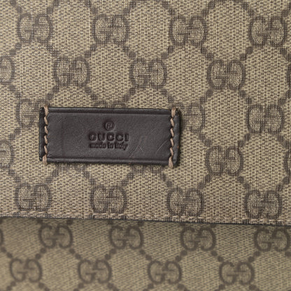 Gucci GG Plus Monogram Messenger Diaper Bag Dark Brown 16 of 16