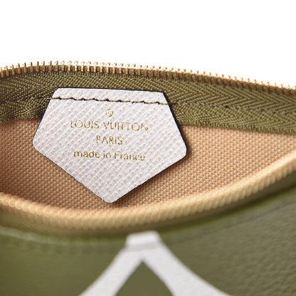 Louis Vuitton Monogram Giant Micro Pochette Accessories Kaki White 6 of 8