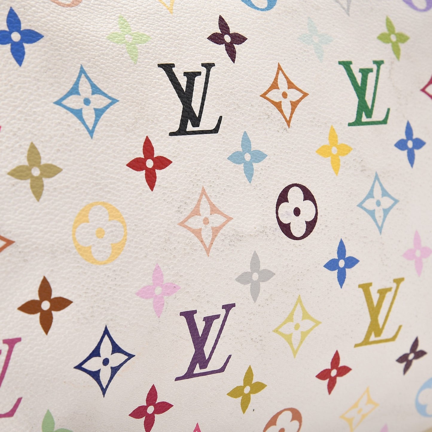 Monogram Multicolor Speedy 30 White