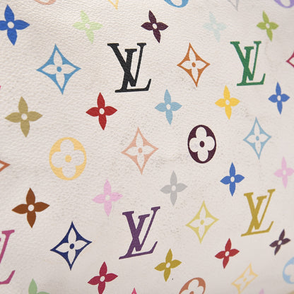 Louis Vuitton Monogram Multicolor Speedy 30 White 7 of 11