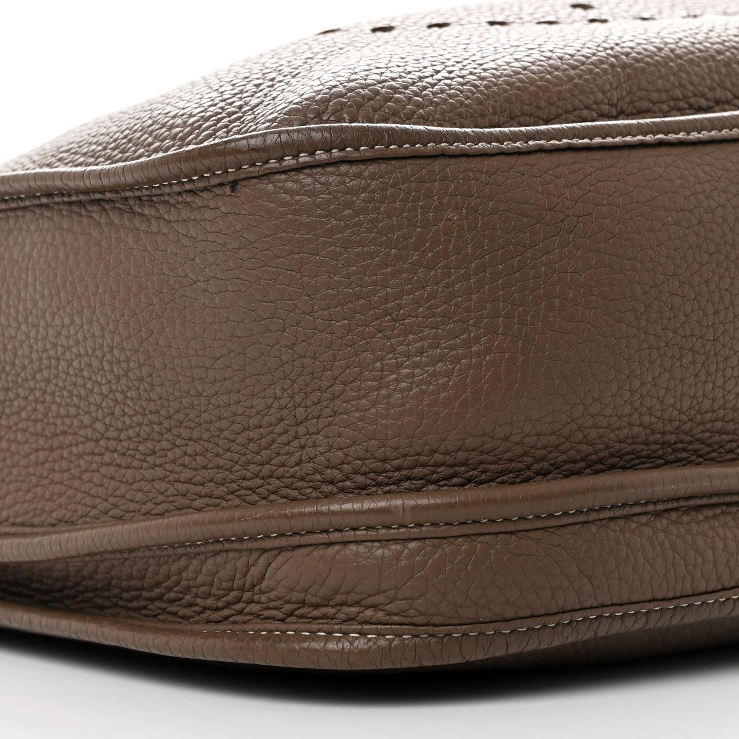 Hermes Taurillon Clemence Evelyne III GM Etoupe 9 of 12