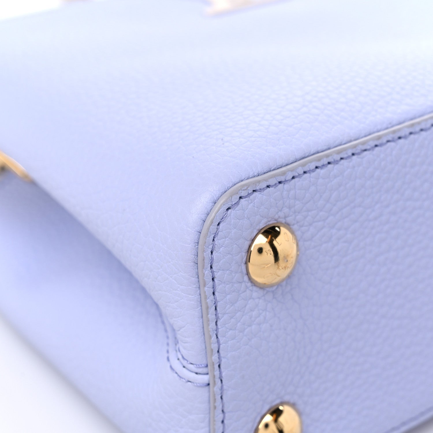 Louis Vuitton Taurillon Braided Chain Capucines BB Iris Creme 7 of 11