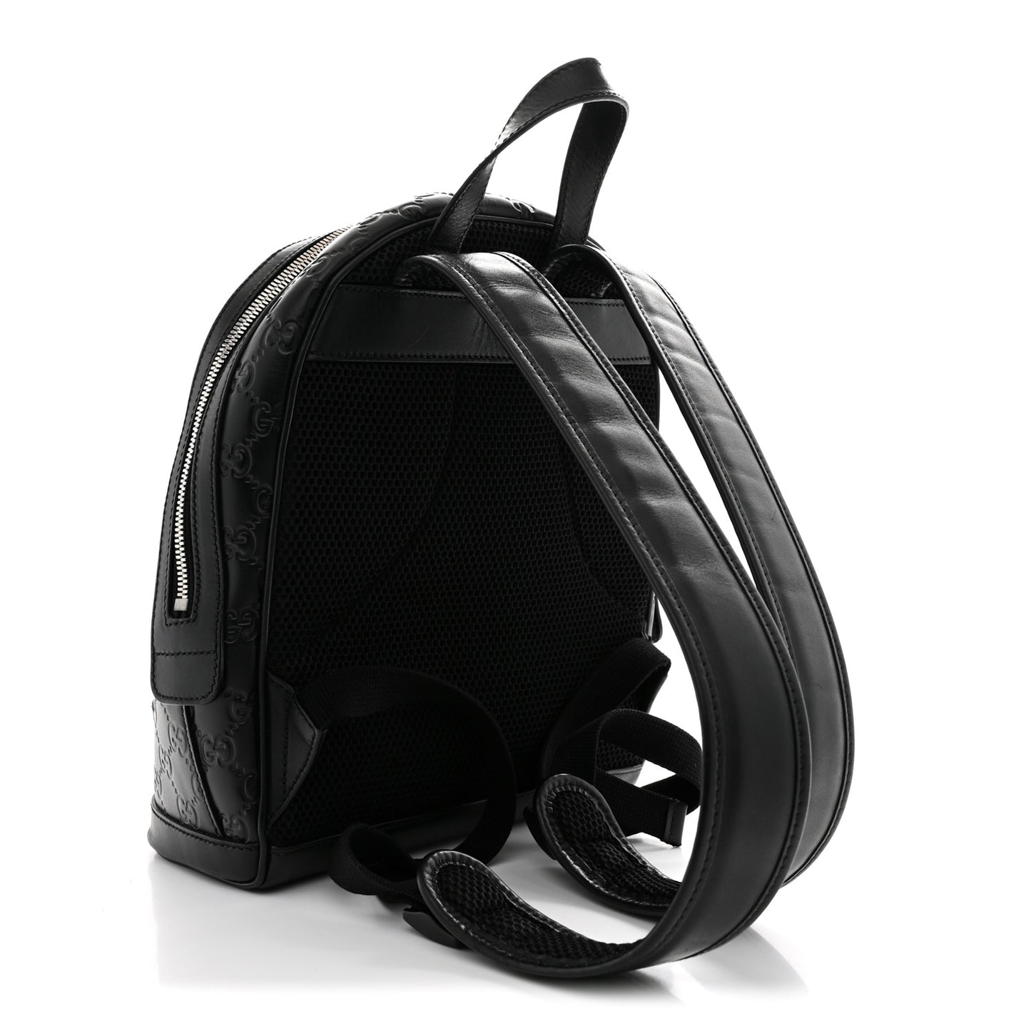 Guccissima Signature Small Day Backpack Black