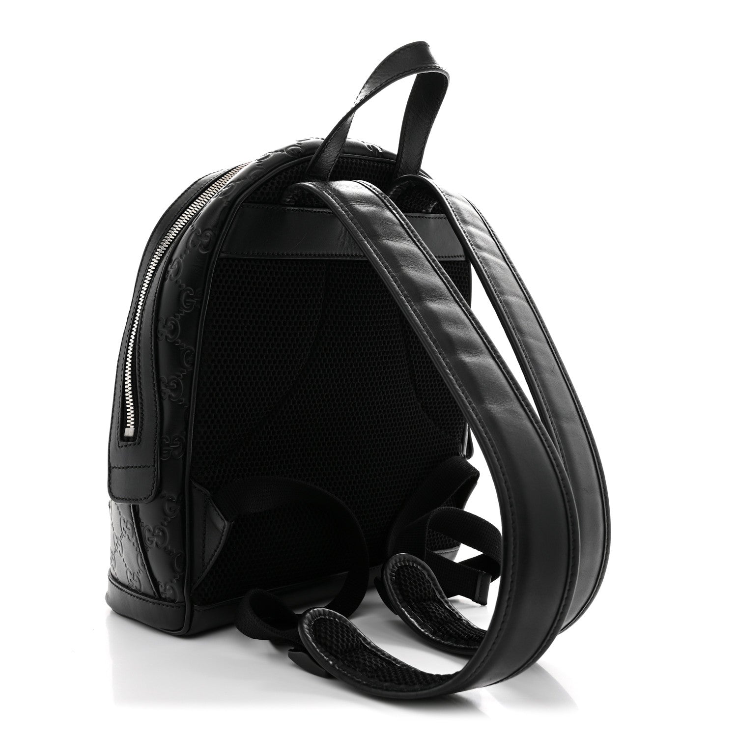 Gucci Guccissima Signature Small Day Backpack Black 3 of 12