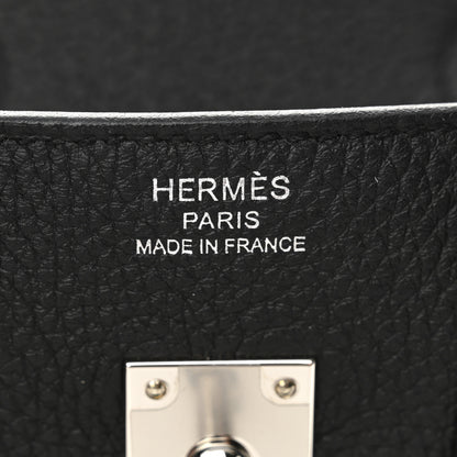 Hermes Togo Birkin 25 Black 6 of 12