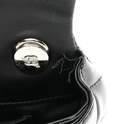 Chanel Calfskin Quilted CC Uniform Flap Belt Bag Black 13 of 16