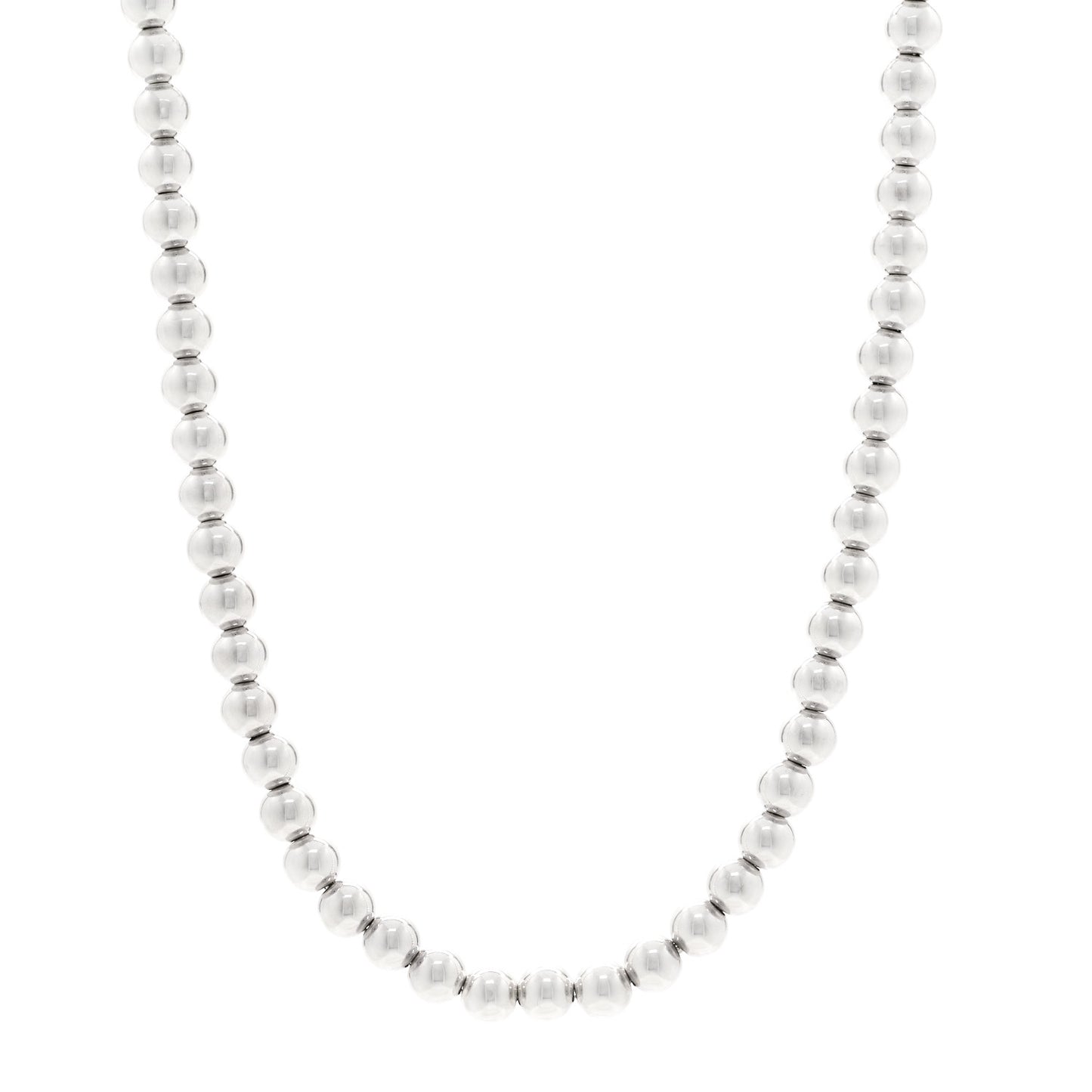 Sterling Silver 8mm Hardwear Ball Necklace