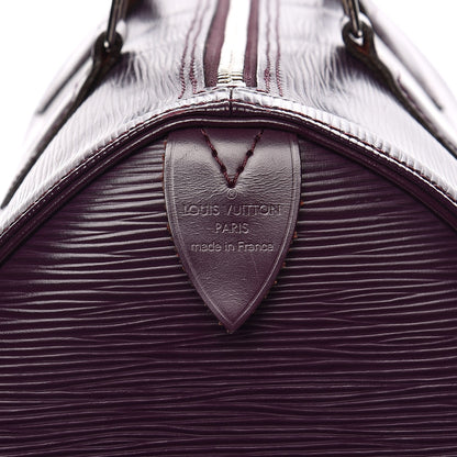 Louis Vuitton Epi Speedy 30 Cassis 6 of 15