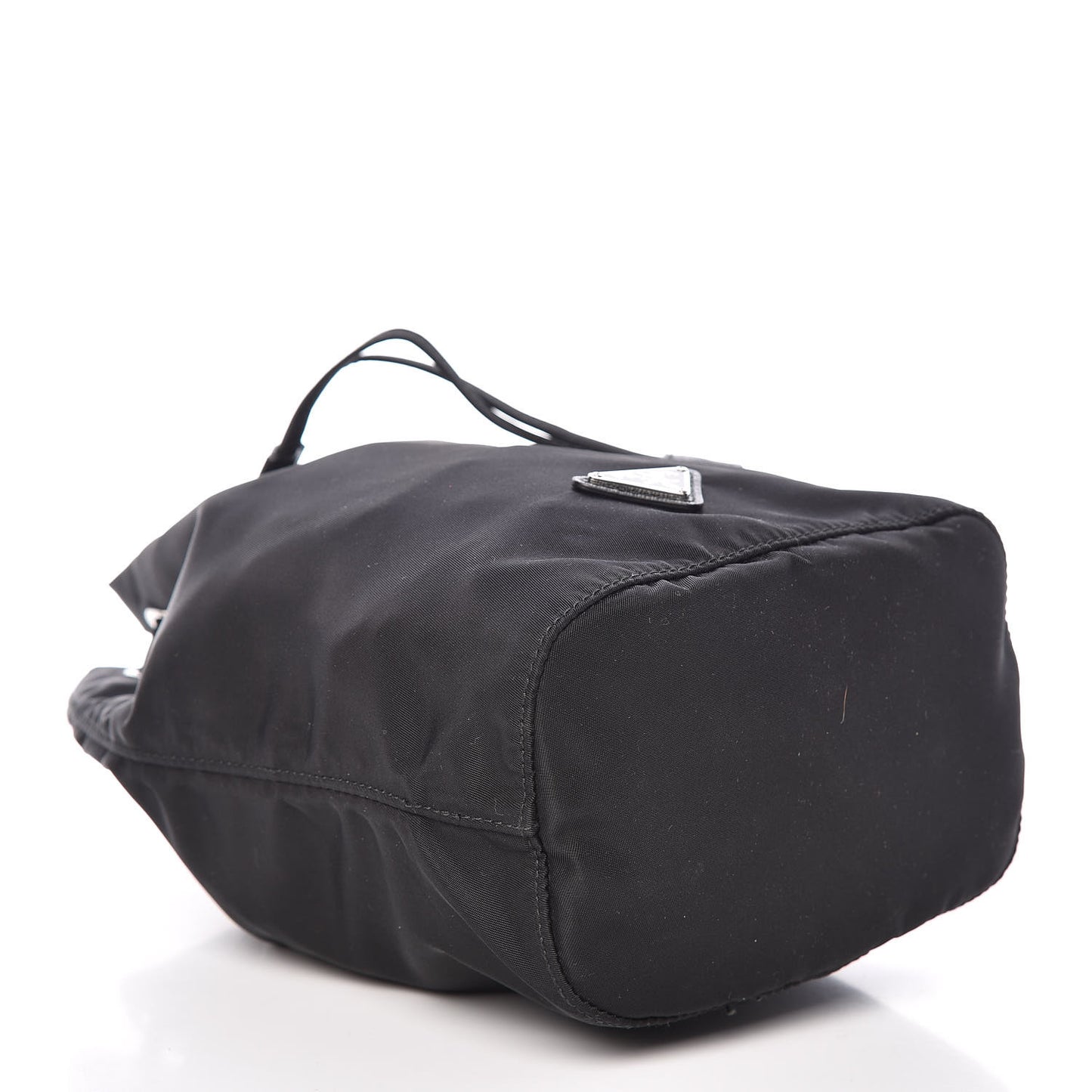 Nylon Vela Drawstring Pouch Black