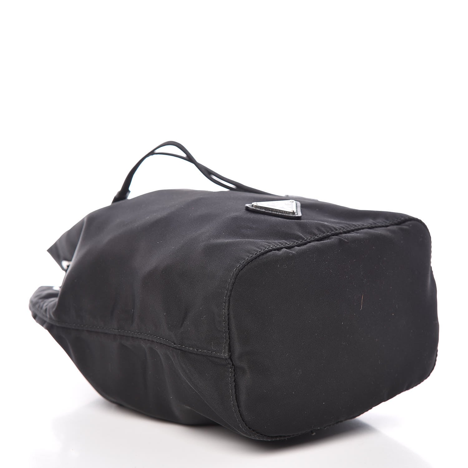 Prada Nylon Vela Drawstring Pouch Black 4 of 11