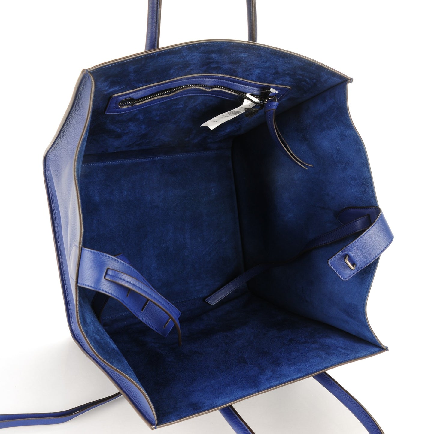 Supple Calfskin Medium Phantom Luggage Indigo