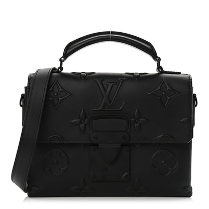 Louis Vuitton Monogram Seal Ambassadeur PM Black 1 of 9