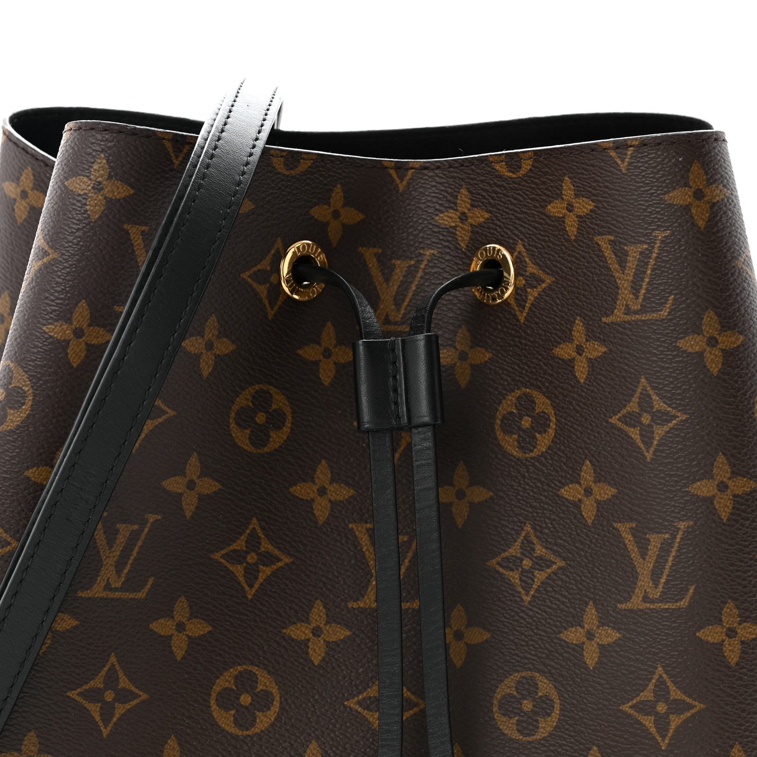 Louis Vuitton Monogram Neonoe MM Black 6 of 8
