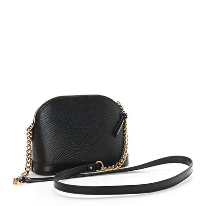 Louis Vuitton Epi Alma Mini Black 3 of 9