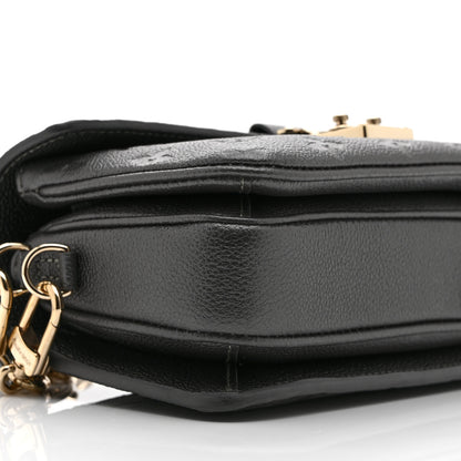 Louis Vuitton Shimmery Empreinte LV Ski Pochette Metis East West Gun Metal 8 of 9