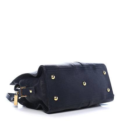 Saint Laurent Sheepskin Small Cabas ChYc Navy 4 of 8