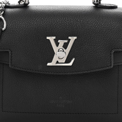 Louis Vuitton Calfskin Lockme Ever Mini Black 7 of 14
