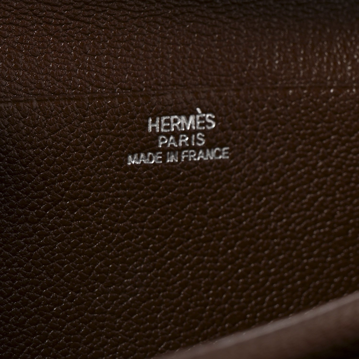 Hermes Chevre Mysore Bearn Gusset Wallet Havane 6 of 6
