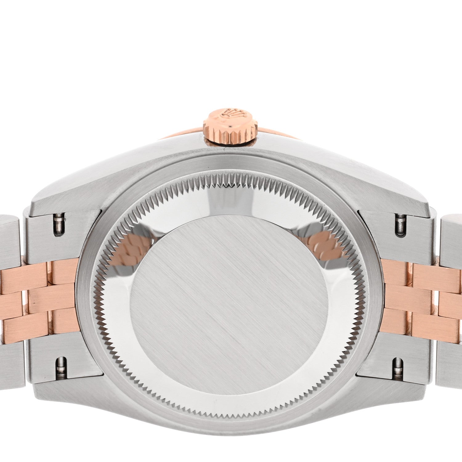 Rolex Stainless Steel 18K Everose Gold 36mm Oyster Perpetual Wimbledon Datejust Watch Slate 126231 Slate 4 of 5