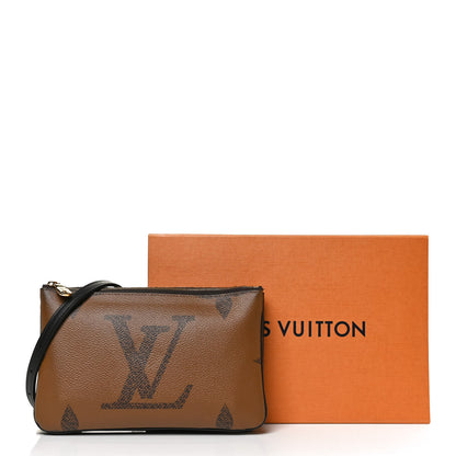 Louis Vuitton Reverse Monogram Giant Double Zip Pochette 13 of 13