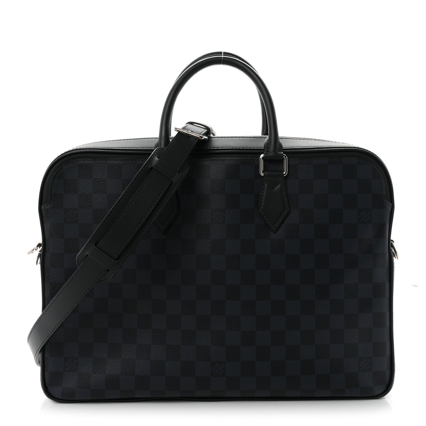 Damier Cobalt Dandy MM Briefcase