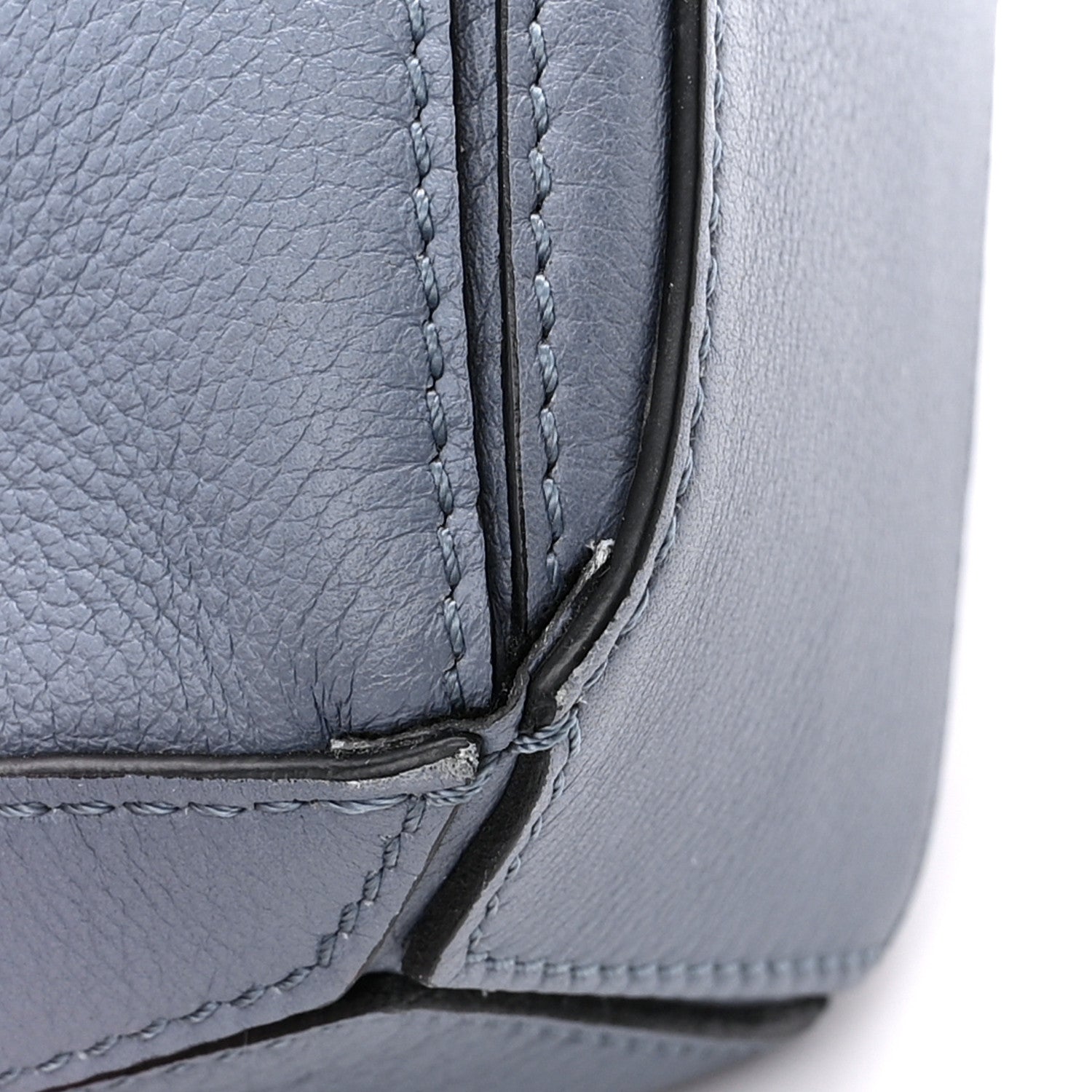 Loewe Calfskin Mini Puzzle Bag Blue 12 of 12