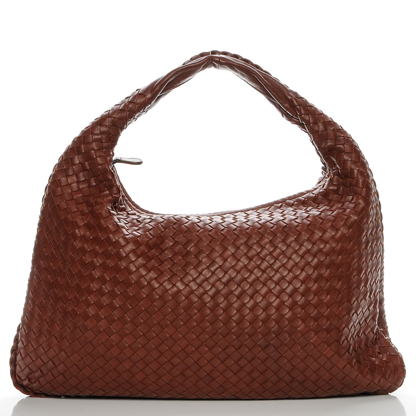 Nappa Intrecciato Large Veneta Hobo Brique
