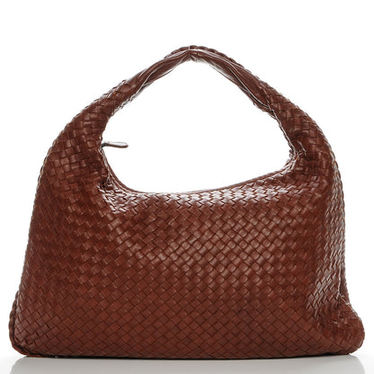 Bottega Veneta Nappa Intrecciato Large Veneta Hobo Brique 1 of 6