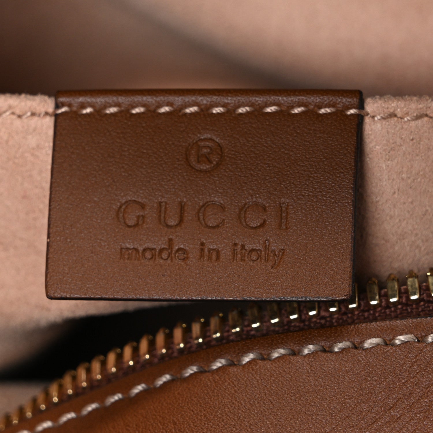 Gucci GG Supreme Monogram Floral Embroidered Mini Chain Shoulder Bag Beige Ebony Tuscany 6 of 10