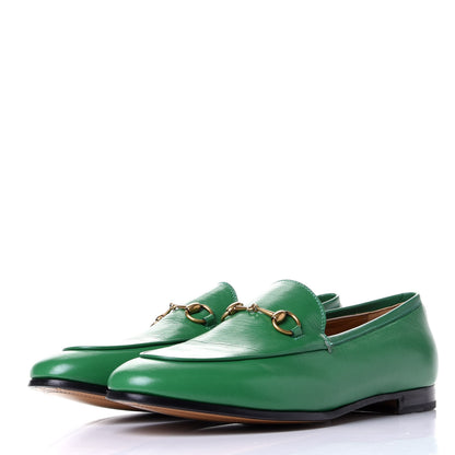 Gucci Malaga Kid Womens Jordaan Loafers 41 New Shamarock 6 of 20