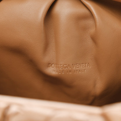 Bottega Veneta Nappa Maxi Intrecciato The Pouch Oversized Clutch Caramel 6 of 9