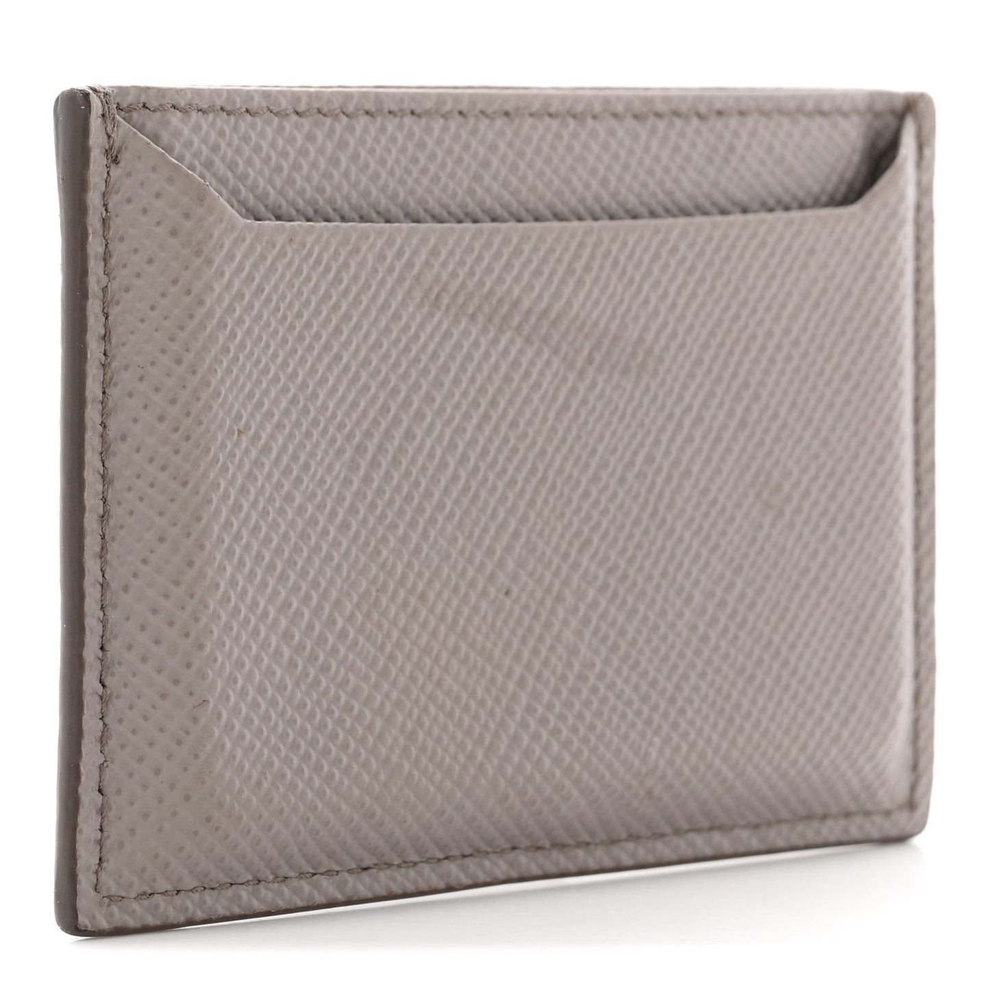 Saffiano Metal Card Case Argilla
