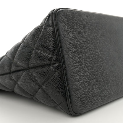 Chanel Caviar Quilted Medallion Tote Black 9 of 13