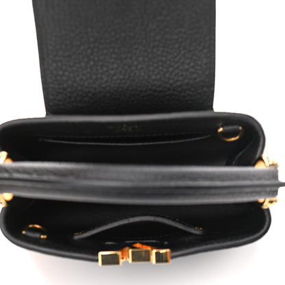 Louis Vuitton Taurillon Mini Capucines Black 5 of 13