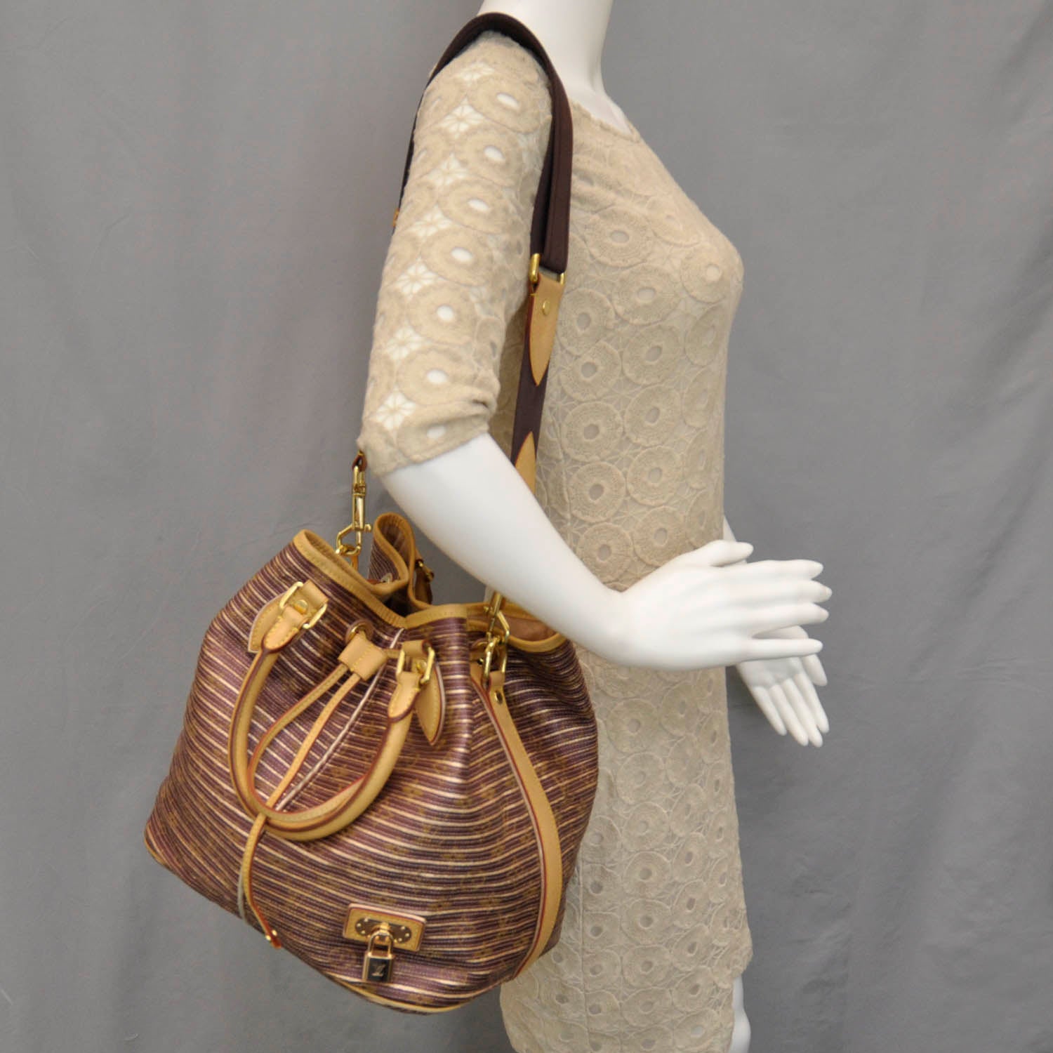 Louis Vuitton Monogram Eden Neo Peach Peach 2 of 12
