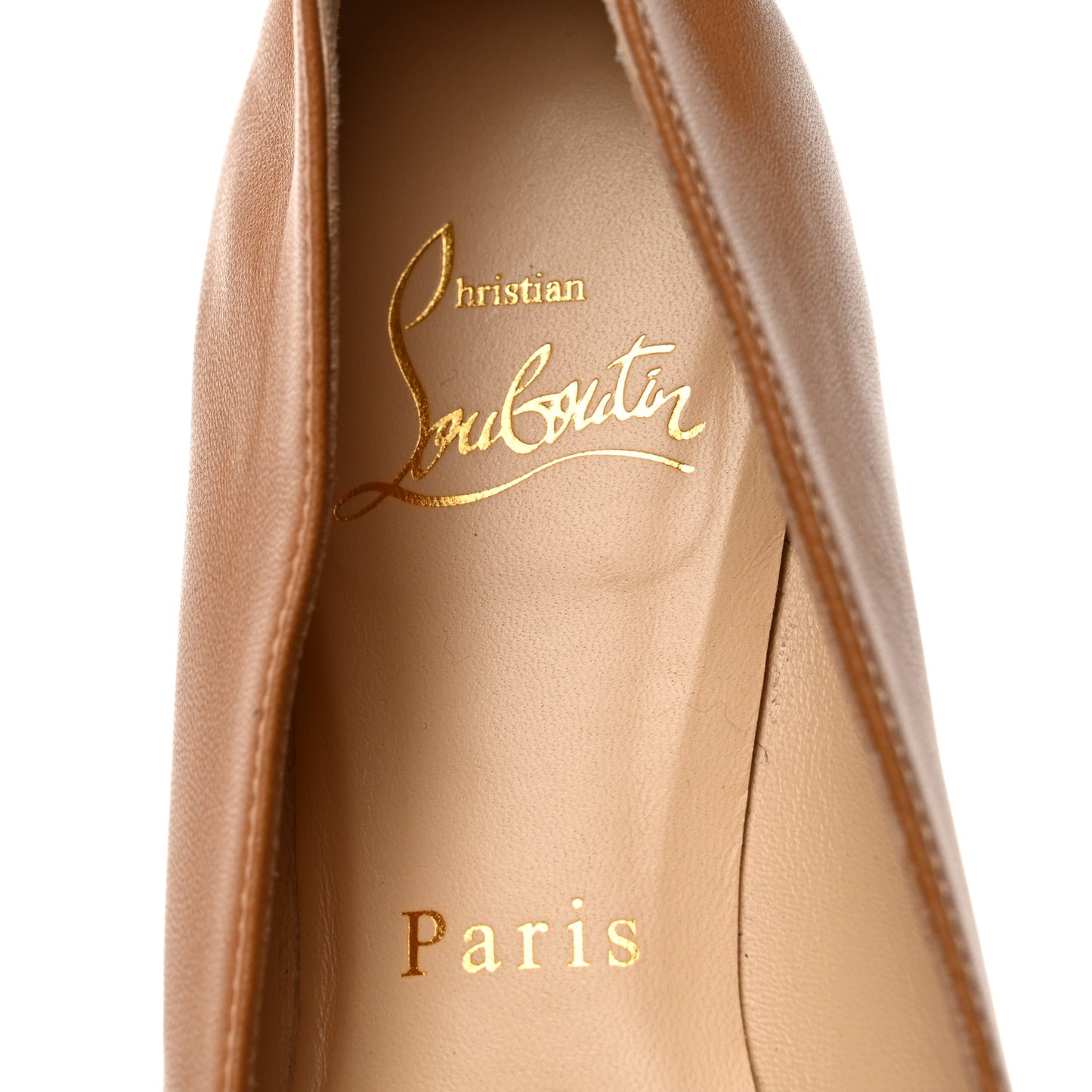 Shiny Nappa Ballalla Flats 37 Cafe Creme
