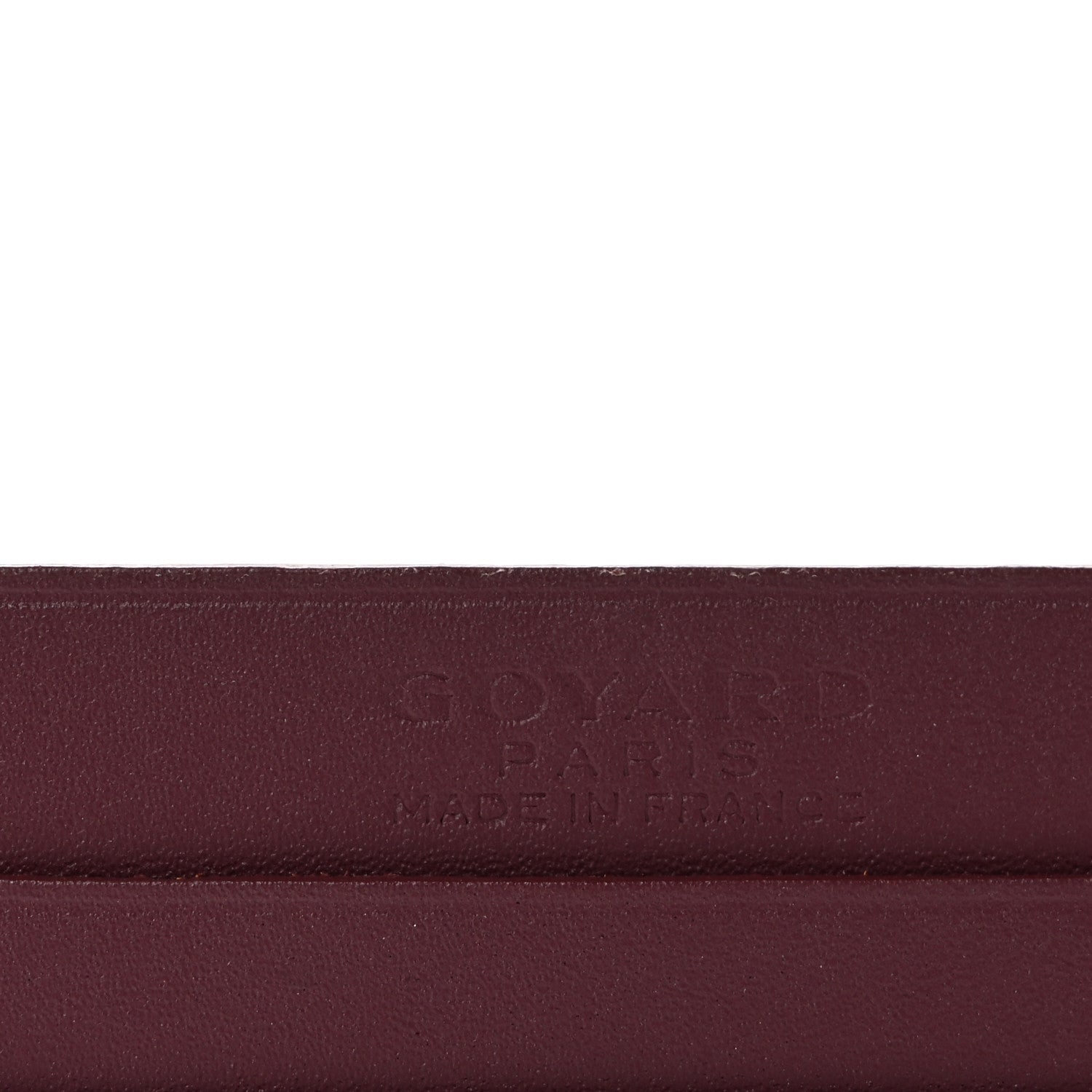 Goyard Goyardine Saint Sulpice Card Holder Bordeaux 6 of 8