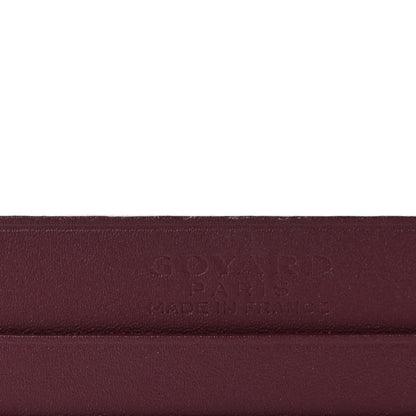 Goyard Goyardine Saint Sulpice Card Holder Bordeaux 6 of 8