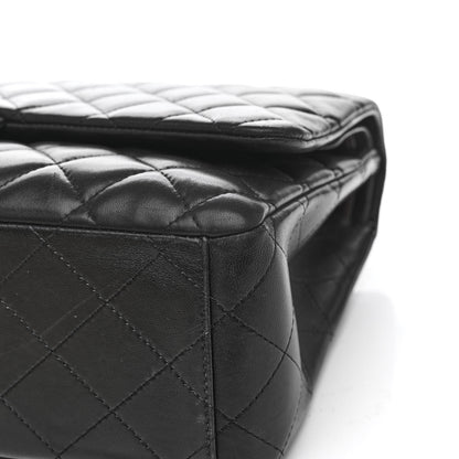 Chanel Lambskin Quilted Maxi Double Flap Black 18 of 20
